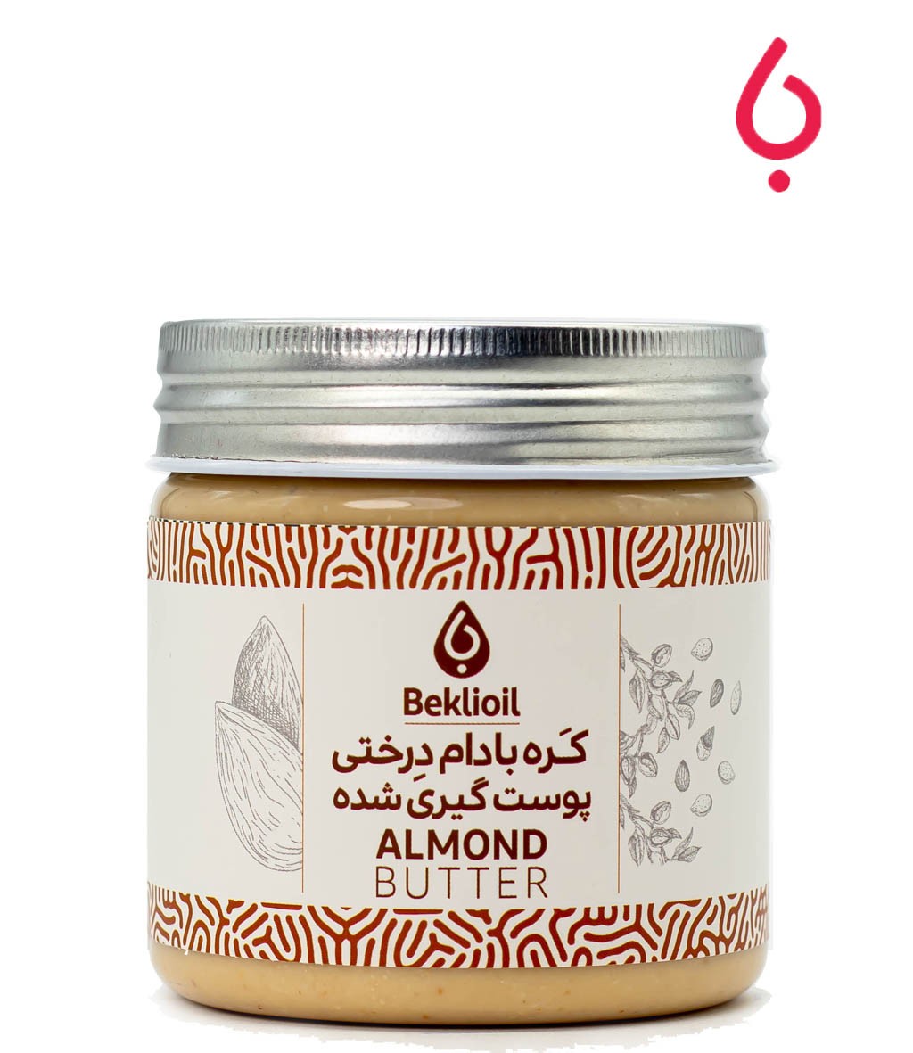 کره بادام درختی پوست گیری شده