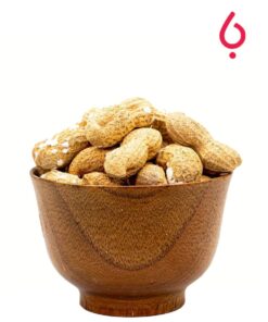 بادام زمینی آستانه غلافدار شور