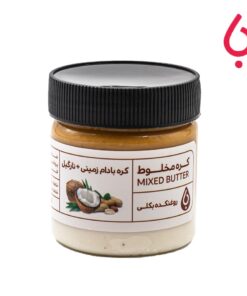 کره مخلوط بادام زمینی+نارگیل